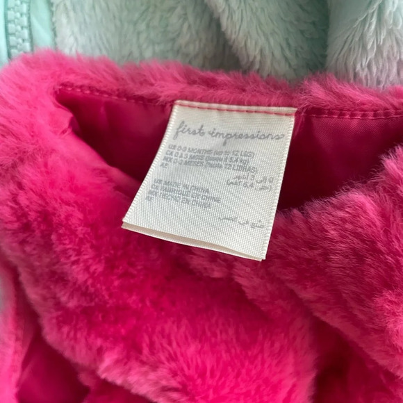 Old Navy Carter’s First Impression Warm Onesie Pajamas Size 6-12 months - Picture 6 of 9